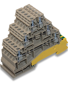 Terminal motor connection 3-pin + PE VMAK 2.5 BG
